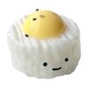 Yousheng Yolk Rice Ball Squeeze Toy, Smiling Cartoon Rice Ball Dumpling Stress Relief Toy, Slow Rebound Fake Food Sensory