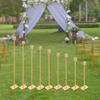 DIY 9 Candelabra Floor Candle Holders Centerpiece for Tealight Set Wedding Decor Elegant and Novel Gift for Candle Placement