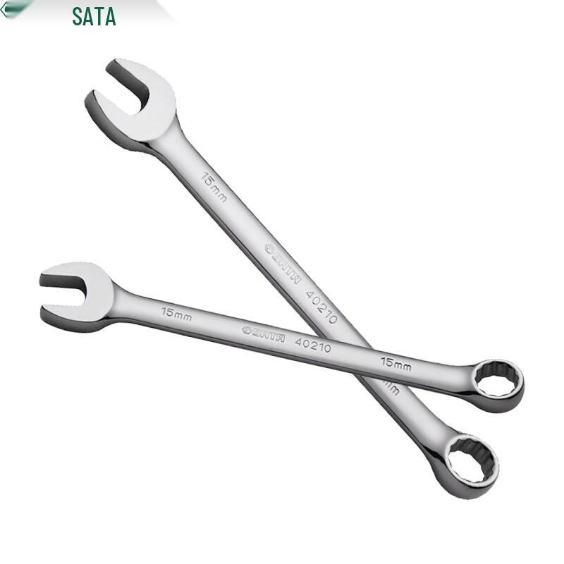 SATA Fully Polished Combination Wrench