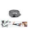 90 x 7 Kinds Single Ear Stainless Steel Car Hydraulic Hose Clamps O-Clips Pipe Fuel Air Pipe Clamp