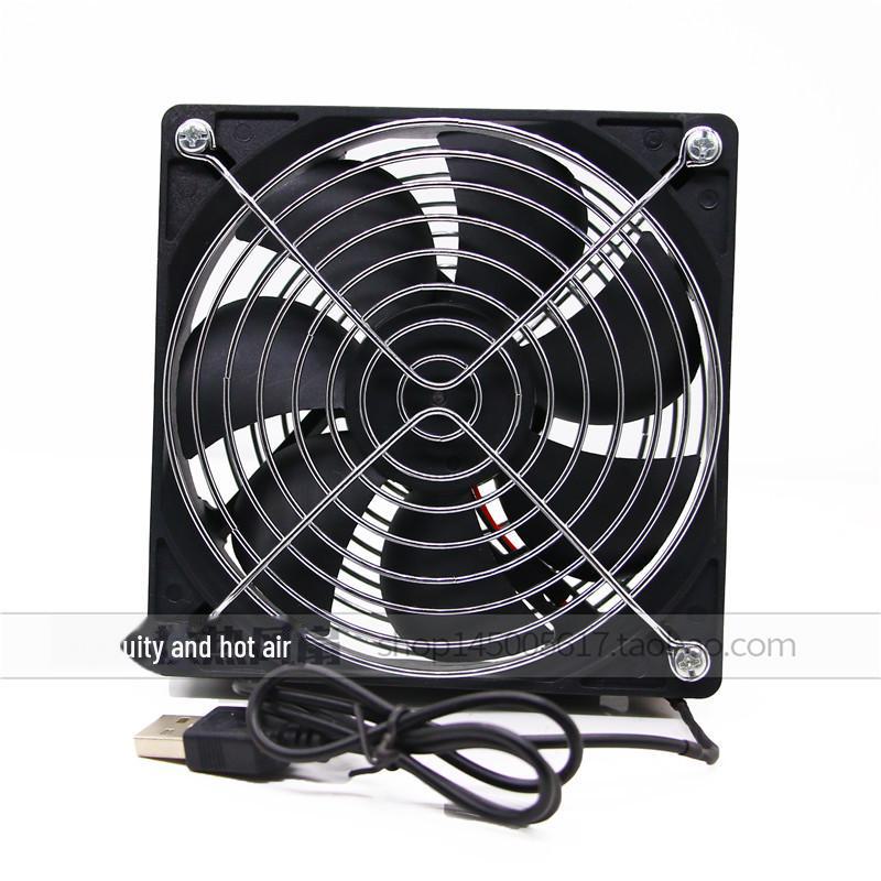 USB 5V Ultraleiser Kühlventilator für Set-Top-Box und Router (8CM, 9CM, 12CM)
