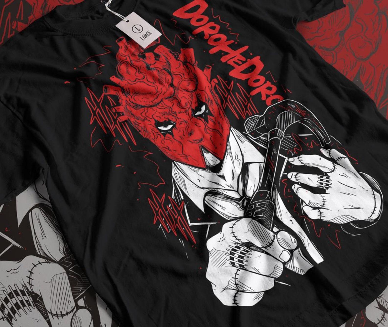 Unisex Dorohedoro Anime T-Shirt, Kaiman Manga Shirt M