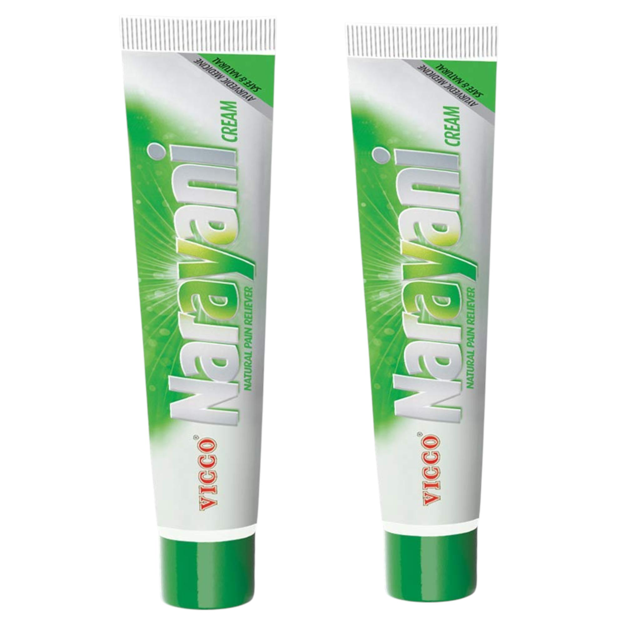 

Vicco Narayani Ayurvedic Cream For Joint, Back & Muscle Relief | Herbal Pain Balm For Relaxation & Comfort | 30 g Each, Pack Of 2