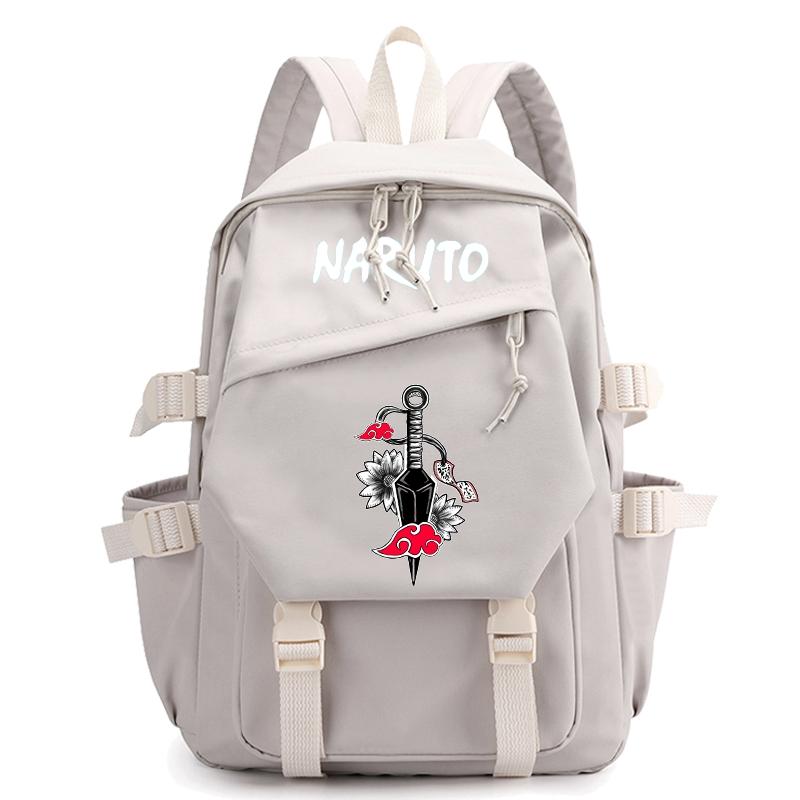 Anime Naruto Backpack Back To Schoolbag for Boy Girl Large Capacity Backpack Bookbag for Kid Gifts Men Women Leisure Travel Bag