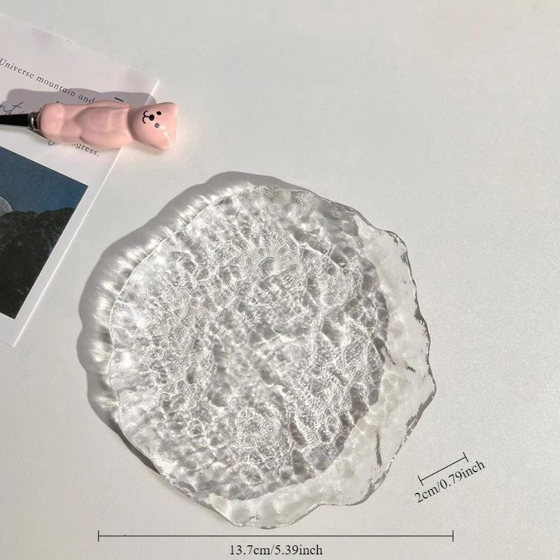 Elevate Your Décor: Modern Irregular Glacial Glassware for Fruits, Desserts & Snacks | Trendy Home & Café Must-Have