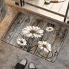 Rendering Flower Toilet Decorative Floor Mat Absorbent Bathroom Floor Mat Diatom Mud Floor Mat Absorbent Floor Mat Toilet