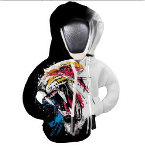 Vites Shift Hoodie Kapak Vites Kapağı Vites Kolu Dekorasyon Manuel Otomatik Evrensel Araba Vites Kolu İç Dekora Uygun