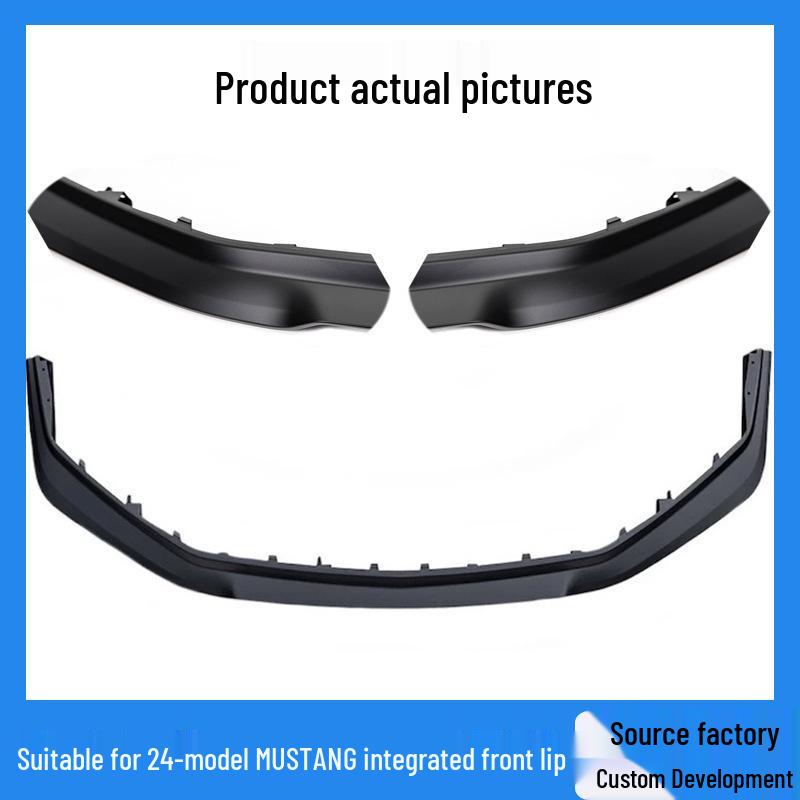 2024 Ford Mustang Front Lip Body Kit Upgrade Yes матовый черный