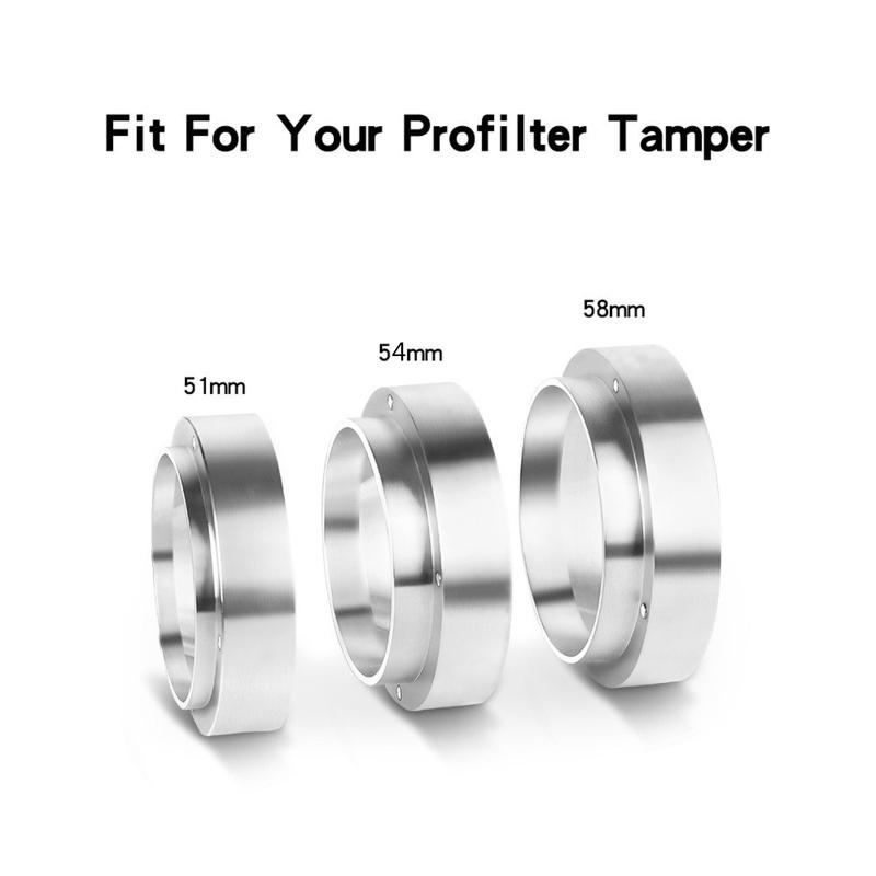 Aluminiowy Pierścień Dozujący 58/54/51MM Filtr do Miski Parzenia Koszyk na Kawę Mieloną Narzędzie Łyżka Ubijaki Portafilter Naczynia do Kawy