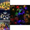 Beautiful Ramadan Eid Mubarak Lantern Led Fairy String Light With Moon Star Design