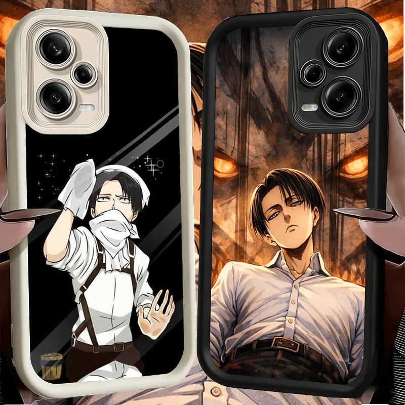 Phone Case for Xiaomi Redmi Note 15 14 13 Pro Plus A-Attack On T-Titan Levi Shell 12S 11 11S 11T 5G 14S Soft Silicone Funda