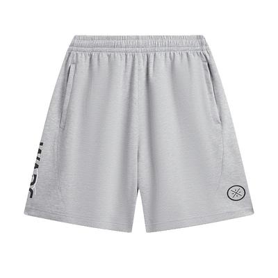 Li Ning Wade Series Letter Soft Simple Versatile Casual Shorts Men Shorts AKSW061-1