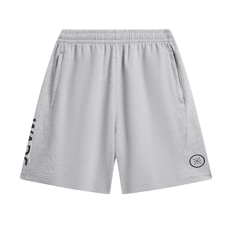 Li Ning Wade Series Letter Soft Simple Versatile Casual Shorts Men shorts AKSW061-1 L
