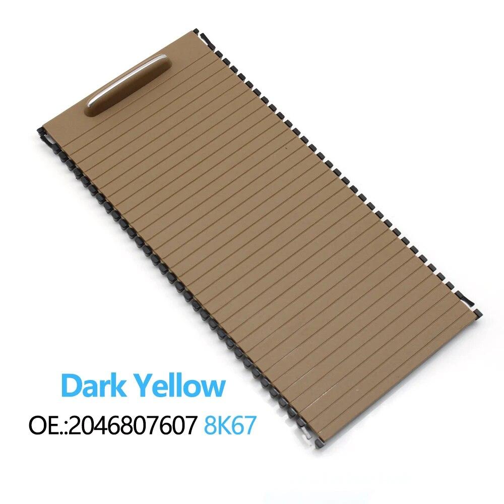 Interior Car Water Cup Holder Cover Tray Blind Shutter Trim For Mercedes Benz C E Class W207 W212 W204 C180 C200 C220 C300 E260