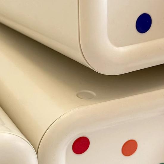Caja de Almacenamiento de Gran Capacidad Tipo Cajón Organizador Fácil de Sacar Caja de Almacenamiento de Plástico Duradero para Accesorios del Cabello Joyería Artículos Varios