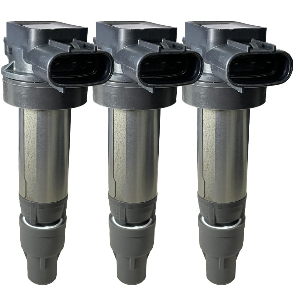 GzYcsFocusqp [Set of 3] 33400-76G21 Ignition Coil for Suzuki Mazda Every Wagon R Alto