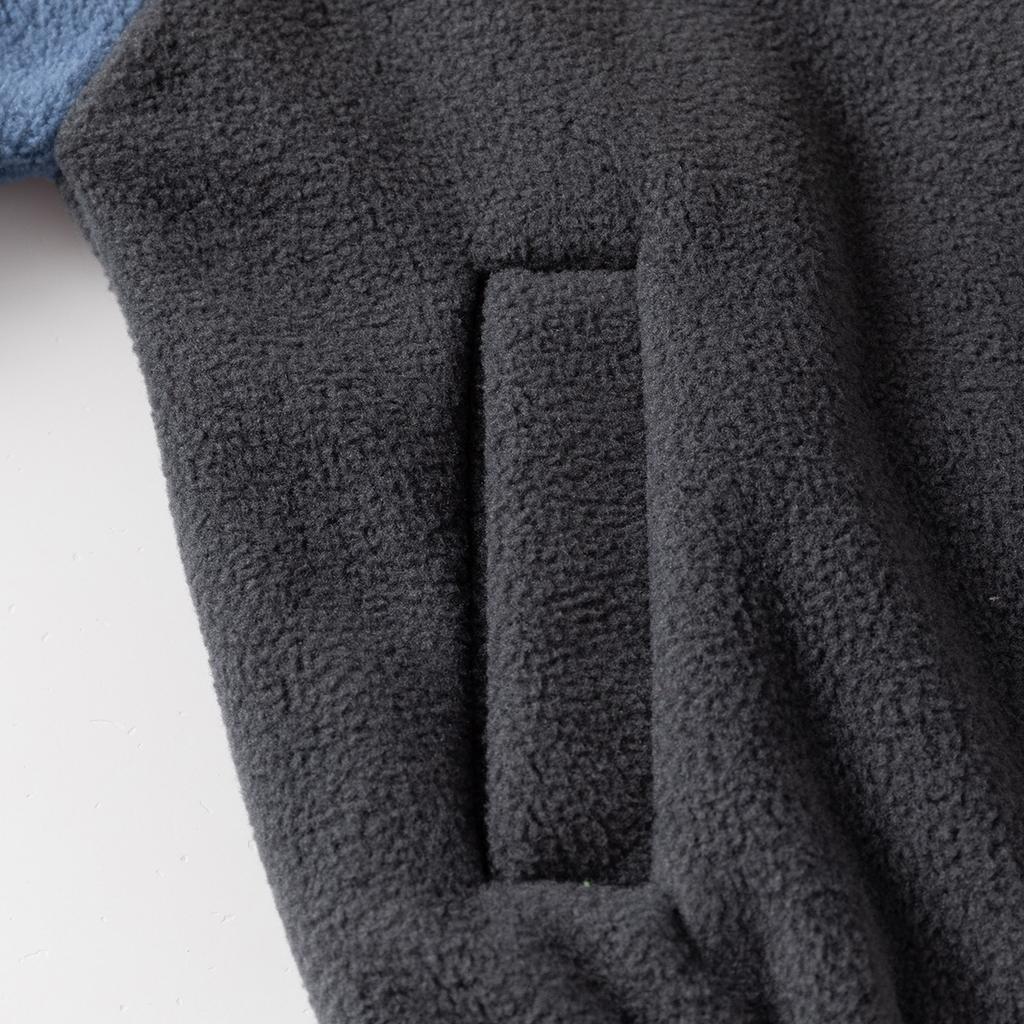 Giacca in pile polare per bambini Calda con zip Capospalla Morbido Abbigliamento Autunno Inverno per Bambini e Bambine Piccoli e Bambini