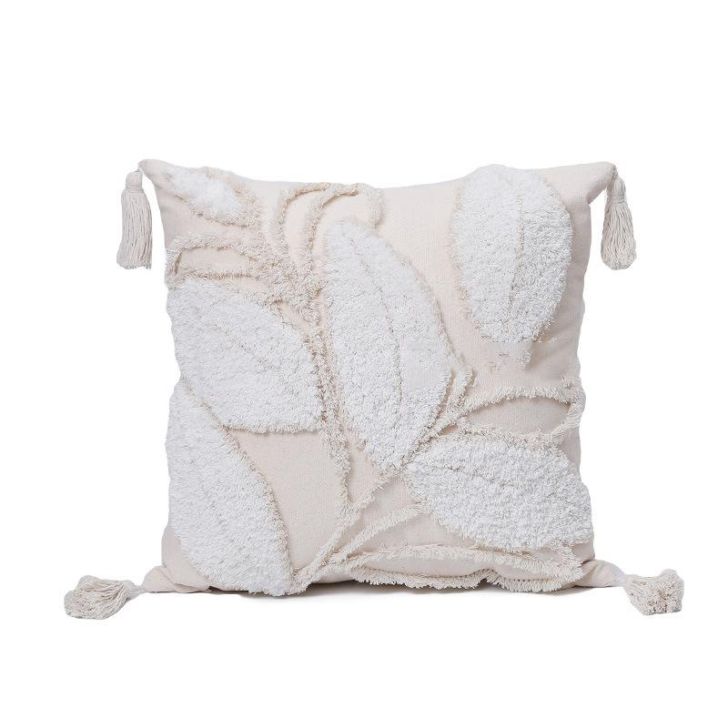 Tufted Throw Pillow Bohemian Throw Pillow Case Decoration Living Room Sofa Cushion Pillow Retro Hotel Lumbar Pillow Pillow Case