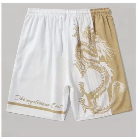 Luxury Dragon Muay Thai Boxing Kickboxing Shorts 3D Print Fighting Training Unisex Men Women Quick Dry Fitness Gym Sport Workout Casual Streetwear