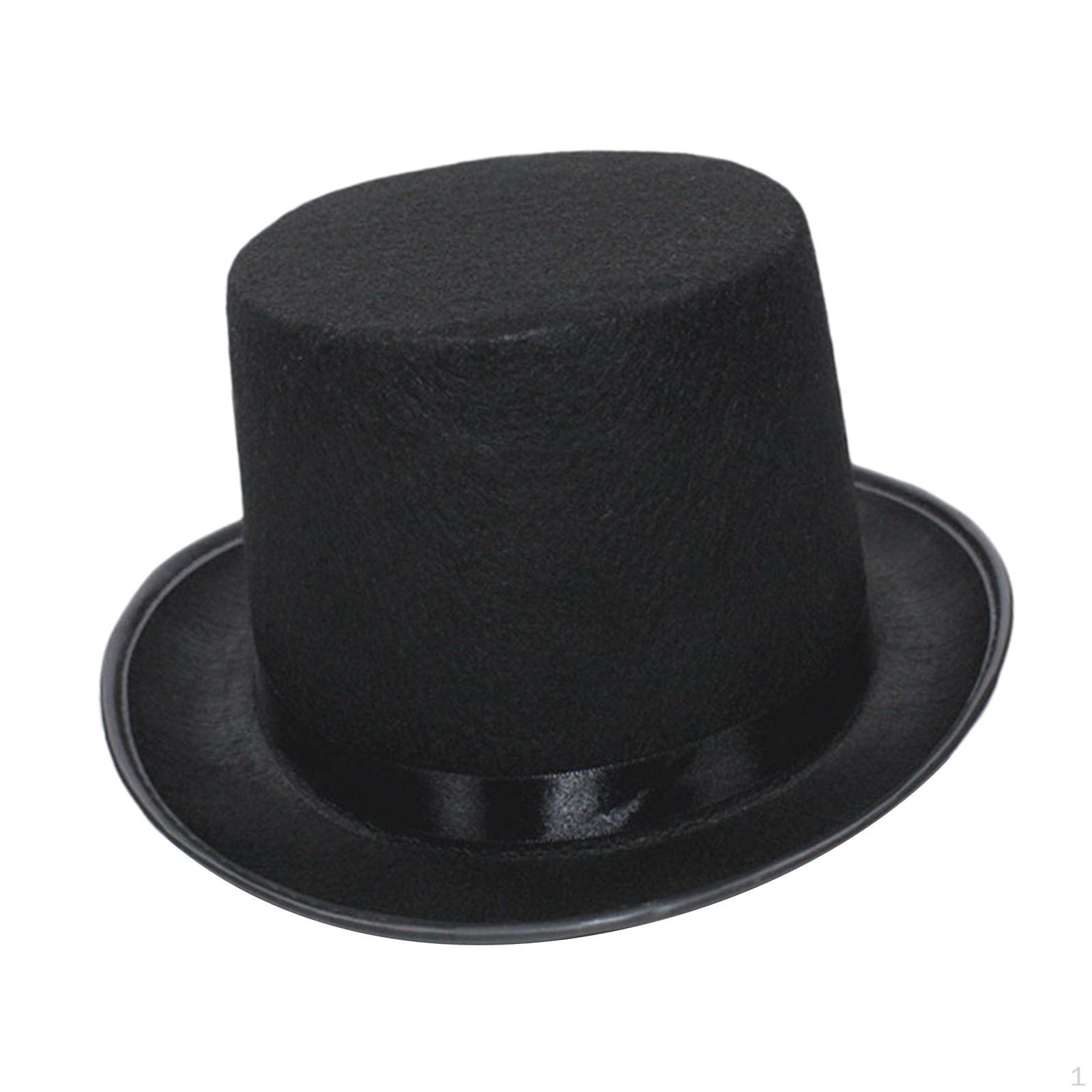 

Цилиндр Fedoras Magician Butler Party Hats Классический джазовый формальный костюм для ночного клуба, L