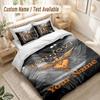Custom Name Bedding Set 3 PiecesBon Jovi Print Duvet Cover + 2 Pillowcases Soft Bed Decor