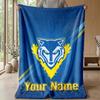Warrington Wolves Custom Flannel Throw Blanket Print Your Name Text Soft Warm Blanket Holiday Present