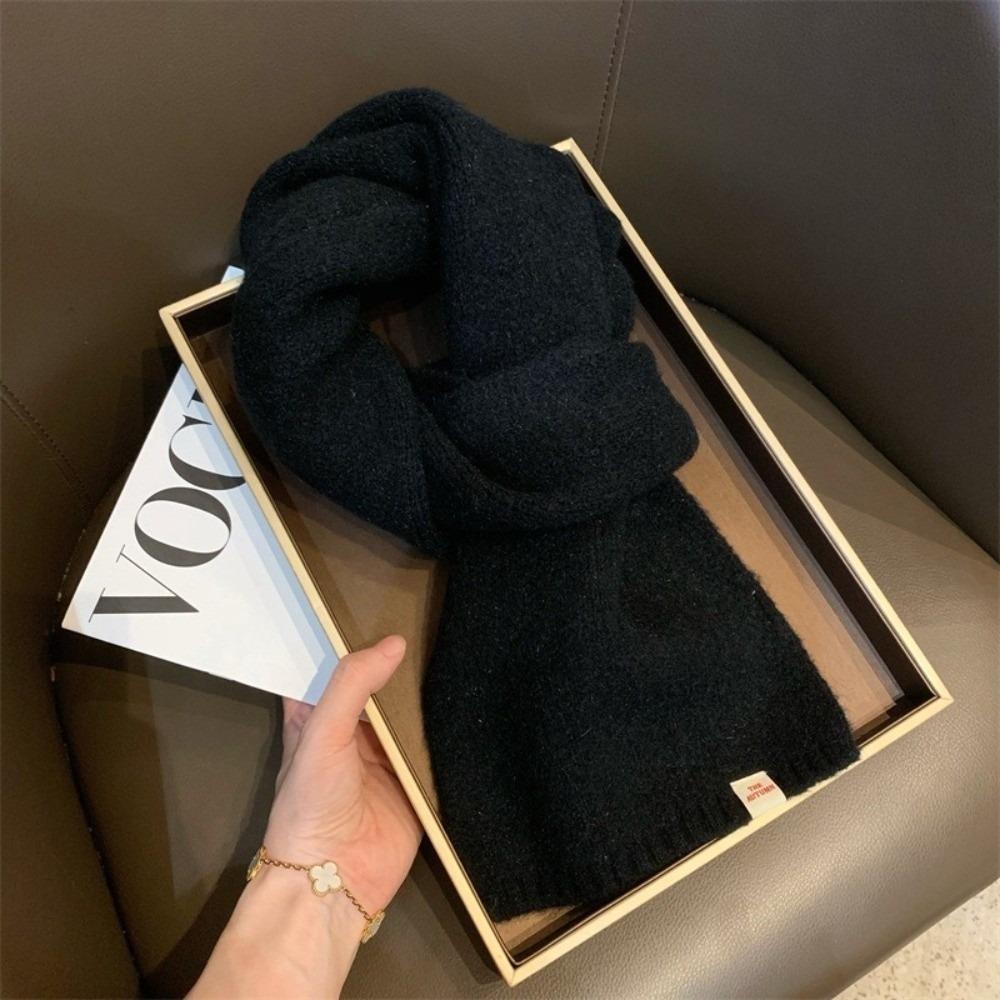 Coldproof Knitted Scarf Windproof Scarves Bib New Neck Wraps  Autumn and Winter
