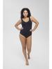 Seamless One-Piece Shaping Bodysuit with Bra, Abdomen Control & Hip Lift