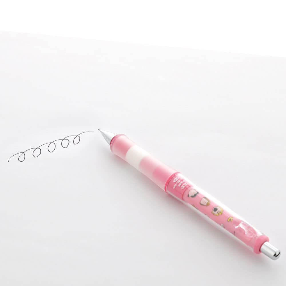 Sunstar Stationery Snoopy Mechanical S4481666 Dr.Grip Pencil, 0.5mm, Red,