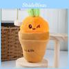 Carrot Potted Cartoon Stuffed Toy Plush Keyring Pendant For Bag Decor Gifts And