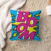 R-Roy L-Lichtenstein Art Stitch Lucky Dragon Pillow Cover Sofa Cushion Cover Home Room Decoration Children Gift