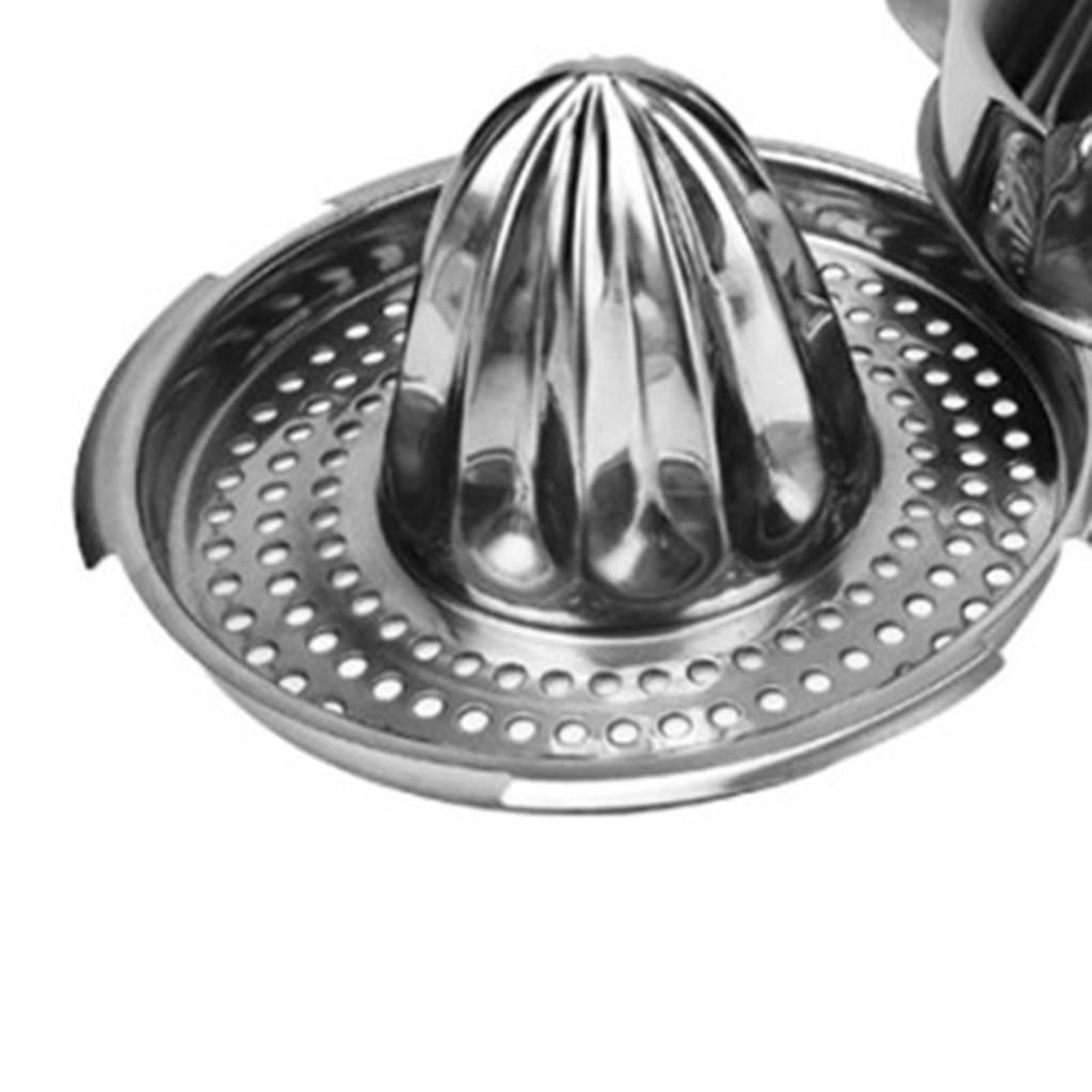 Zitruspresse Zitrone Orange Edelstahl Handpresse Manuelle Saftpresse für Küche