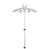 Adjustable Garment Steamer Stand with Customizable Height