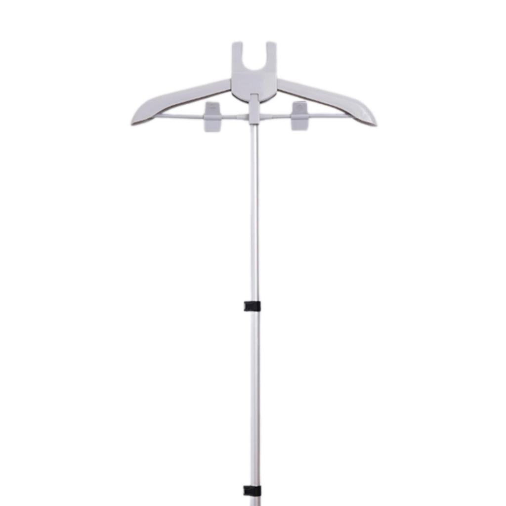 Adjustable Garment Steamer Stand with Customizable Height