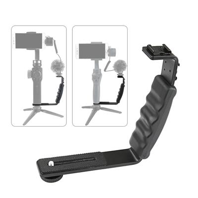 Praktischer Blitzkameragriff L-Halterungshalter Kaltschuhhalterung DSLR-Halter Fotografie mit Kaltschuhadapter Universal