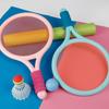 Beginner Children's Tennis Racket Toy for Interactive Outdoor Sports and Parent-Child Play, Ages 3-4