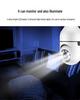 Panoramic 360° Night Vision E27 Wireless Lamp Head Camera