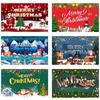 Christmas Festival Happy Christmas Photography Backdrop Christmas Decorations  Photo Booth Props