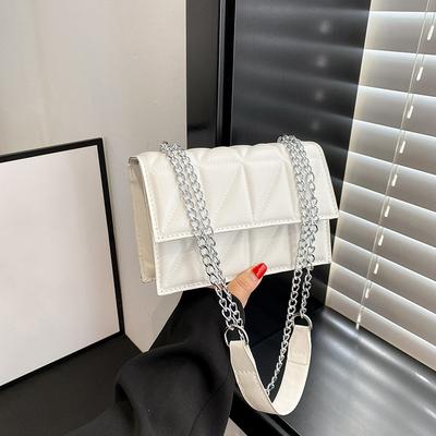 Designer Fashi Women Shoulder Bag Ladies PU Leather Handle Handbags Chain Strap Crossbody Bags for Women