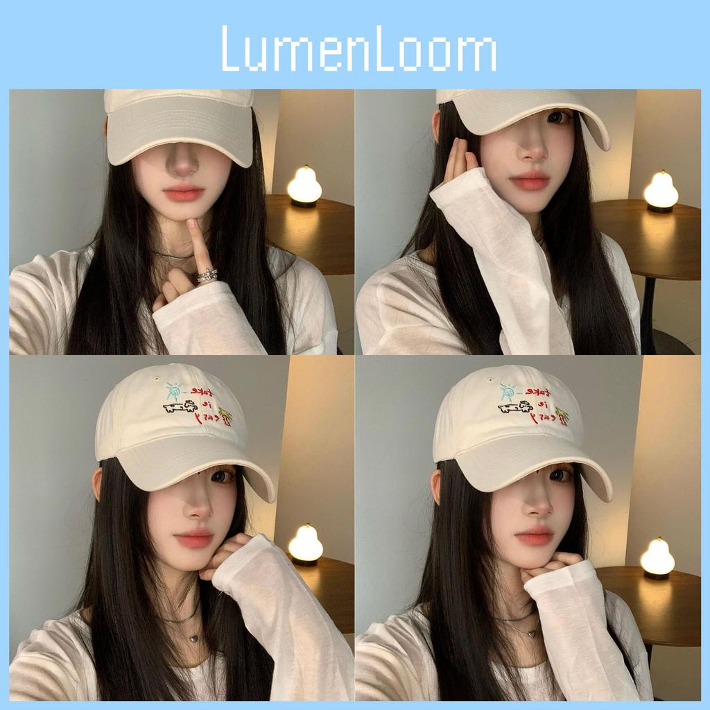 Unisex Embroidered Sun Protection Cap For Adults Made From Soft Cotton For All Seasons