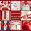 Groom & Bride Bedroom Wedding Decoration Set - 2025 New Style