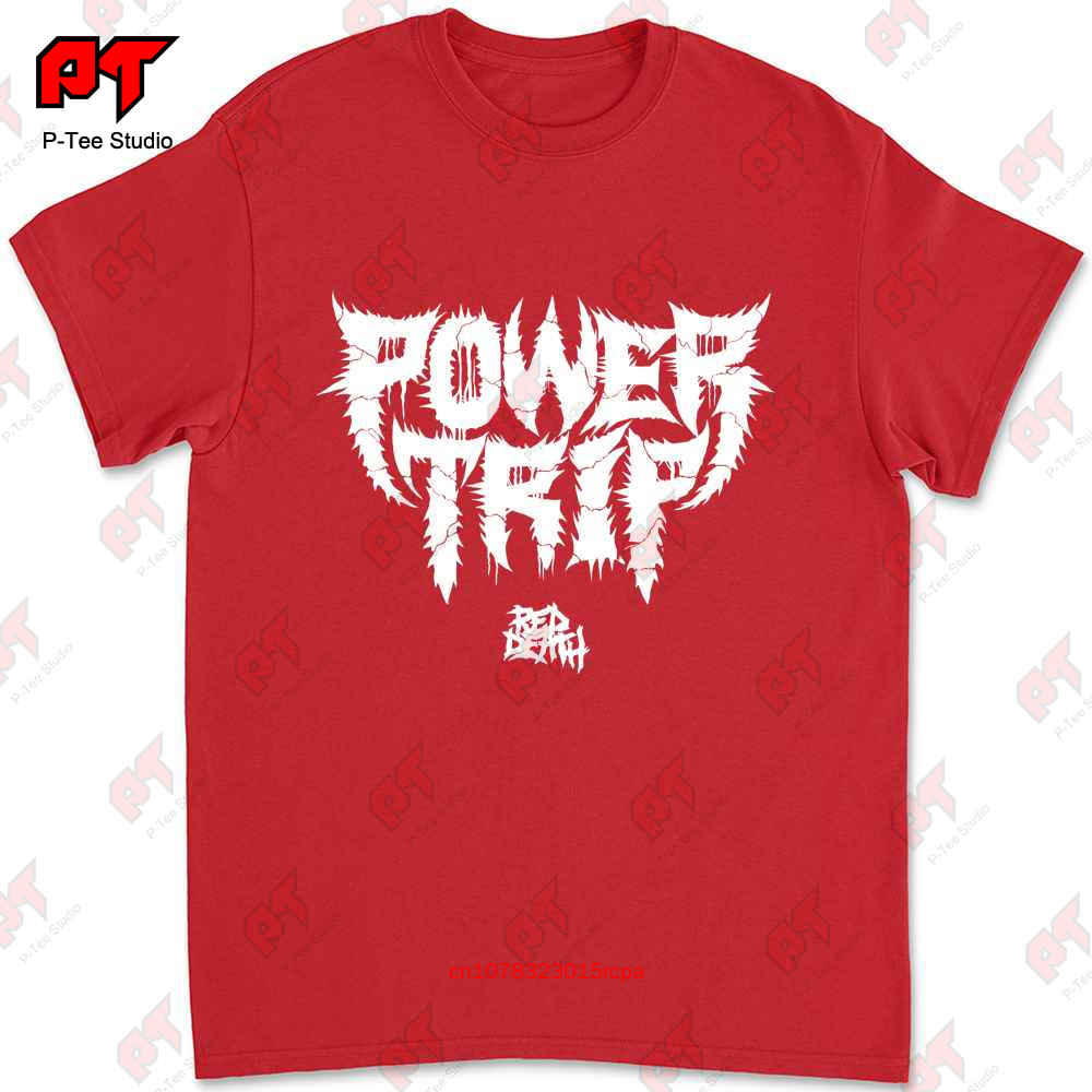 Power Trip April Dates Tour 2019 With Death Tshirt 94QS S