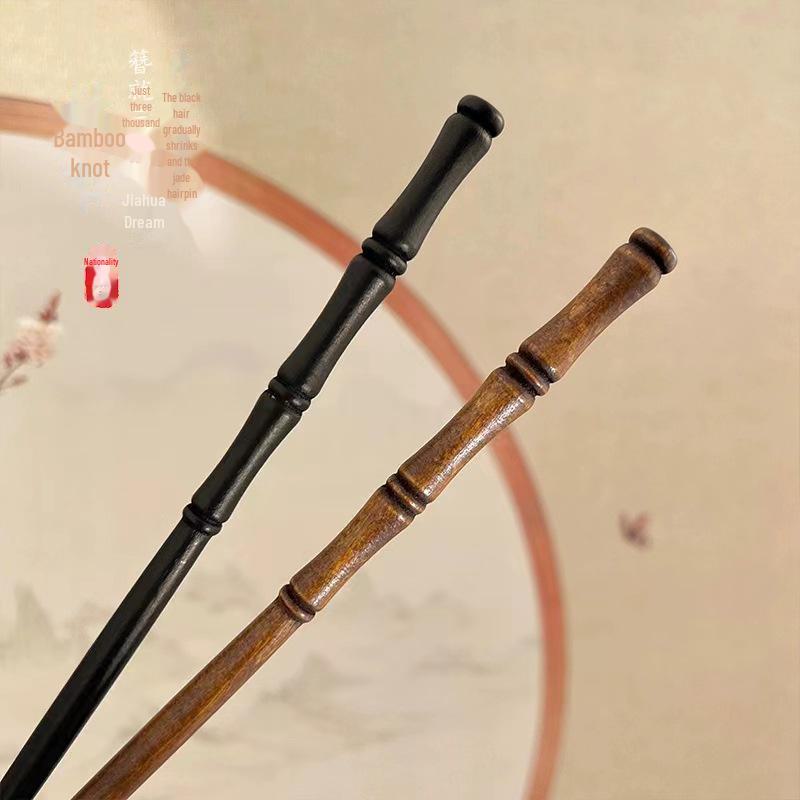 "Modern Chinese Bamboo Hairpin: Elegant & Exclusive for Women"