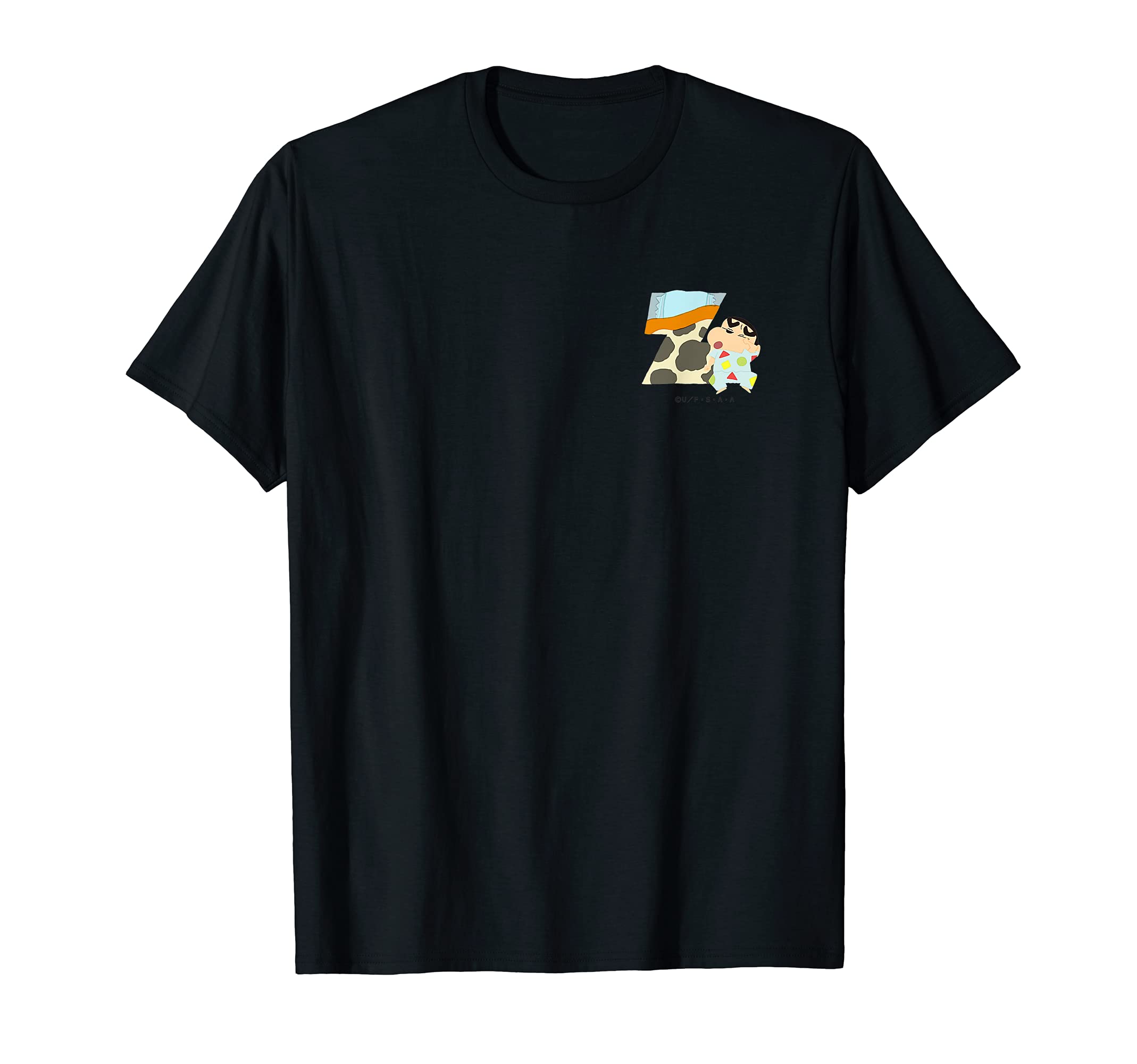 

Crayon STUDY A to Z One Point Shin-chan FUN! FUN! “Z” T-shirt чорний