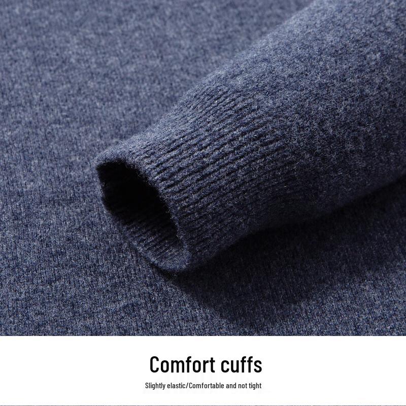 Hodo Men's 100% Merino Wool Crew Neck Sweater