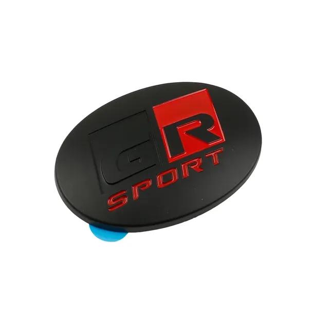 

для Toyota GR наклейка на руль спортивный логотип значок наклейки для Corolla RAV4 YARiS C-HR Camry Supra Prado Tacoma чёрный