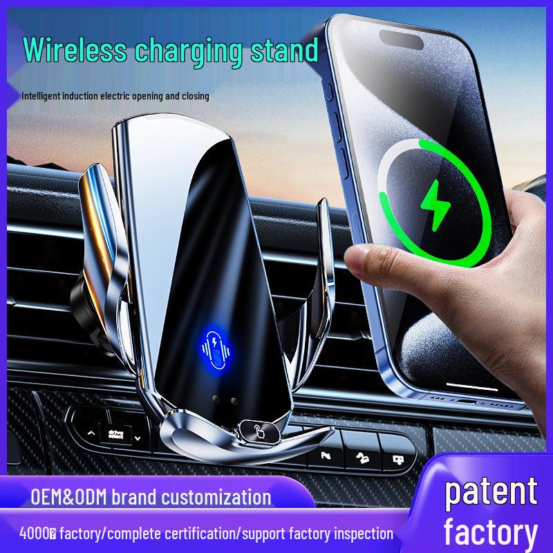 Q15 Magnetic Car Phone Holder with Wireless Charging and Air Vent Mount