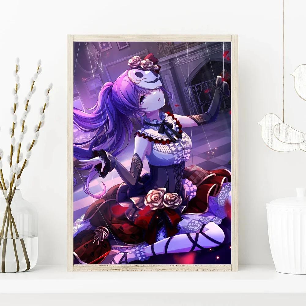 

Проект Sekai Аниме Плакаты Картины на холсте Качественный постер Настенная живопись Живопись Декор для стен 21cm×30cm NoFrame