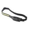 LED Headlight USB Charging 4 Level Double Button Switch Silica Gel Material Intelligent Sensing COB
