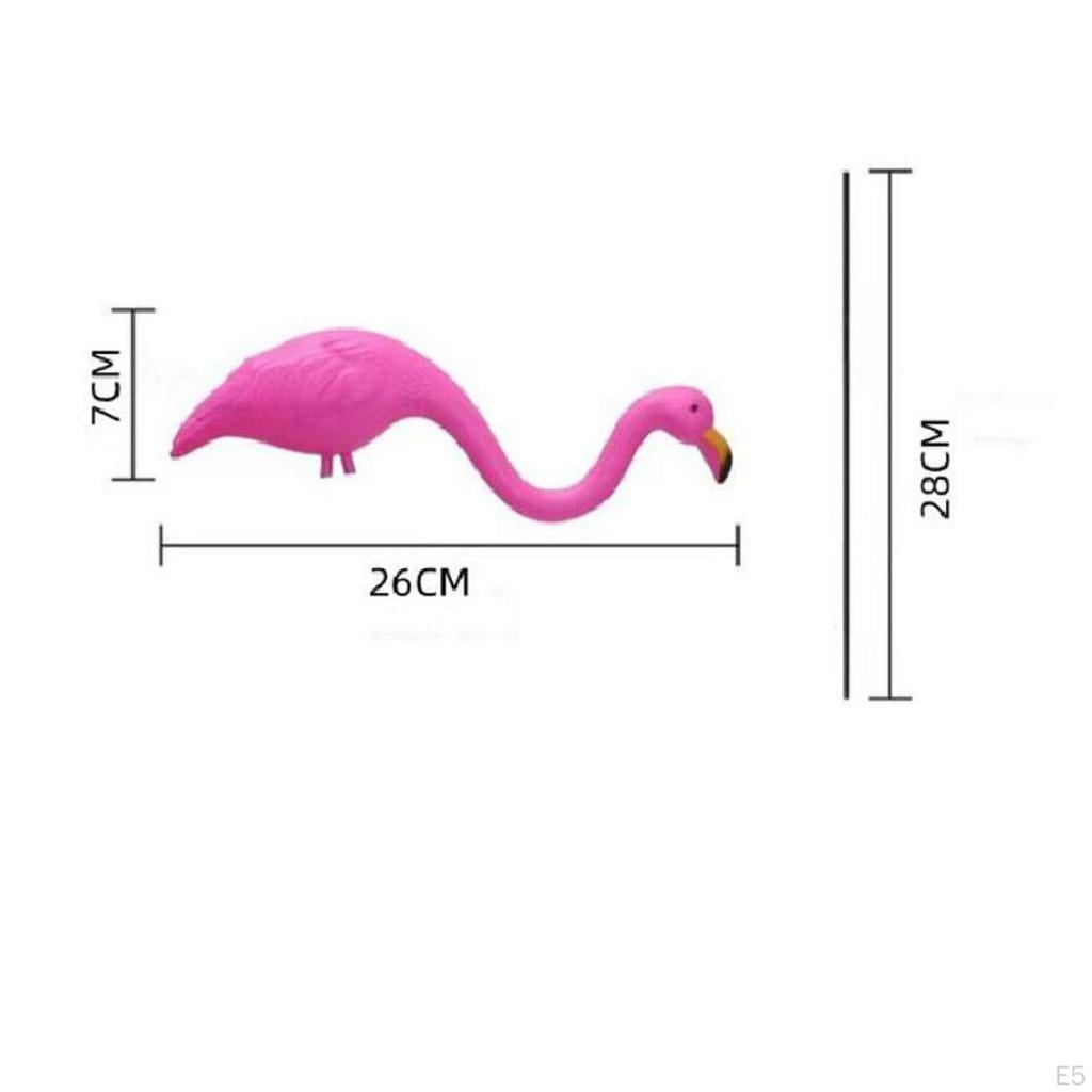 Elegant Flamingo Garden Sculpture for Outdoor Decor